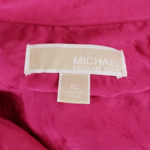 Magaschoni Women's Pink Silk Blouse - Picture 4 of 6